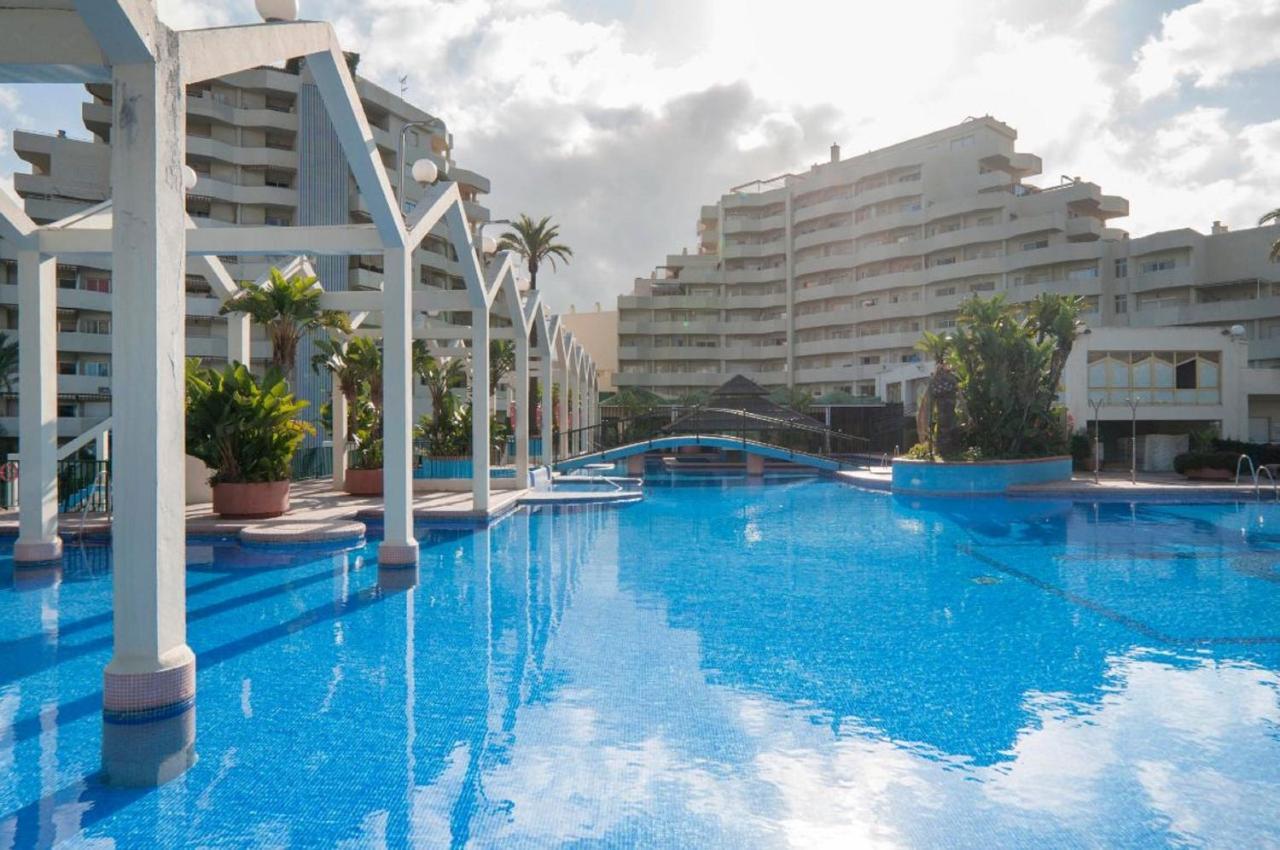 VIVE BENALMÁDENA Estudio Benal Beach 319 Vistas al Mar, Parque Acuático Exterior foto